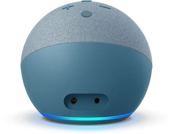 Echos Dots (4th Gen) Smart speaker with clock and Alexa Twilight Blue
