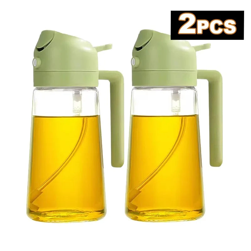 200/300/500ML Spray for Oil Spray Oil Sprayer Kitchen Nebulizer Dispenser BBQ Cooking Olive Diffuser Airfryer Olive Oil Sprayer