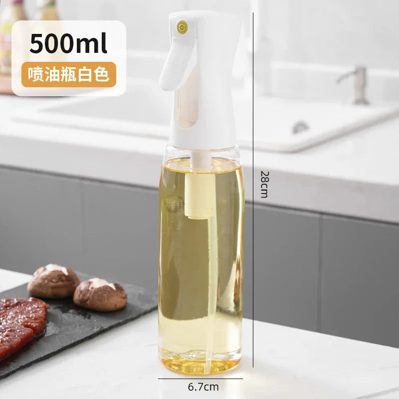 200/300/500ML Spray for Oil Spray Oil Sprayer Kitchen Nebulizer Dispenser BBQ Cooking Olive Diffuser Airfryer Olive Oil Sprayer