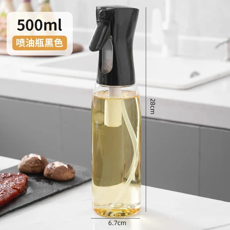 200/300/500ML Spray for Oil Spray Oil Sprayer Kitchen Nebulizer Dispenser BBQ Cooking Olive Diffuser Airfryer Olive Oil Sprayer