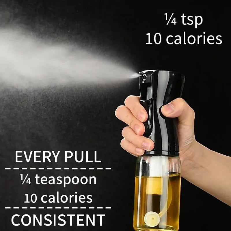 200/300/500ML Spray for Oil Spray Oil Sprayer Kitchen Nebulizer Dispenser BBQ Cooking Olive Diffuser Airfryer Olive Oil Sprayer