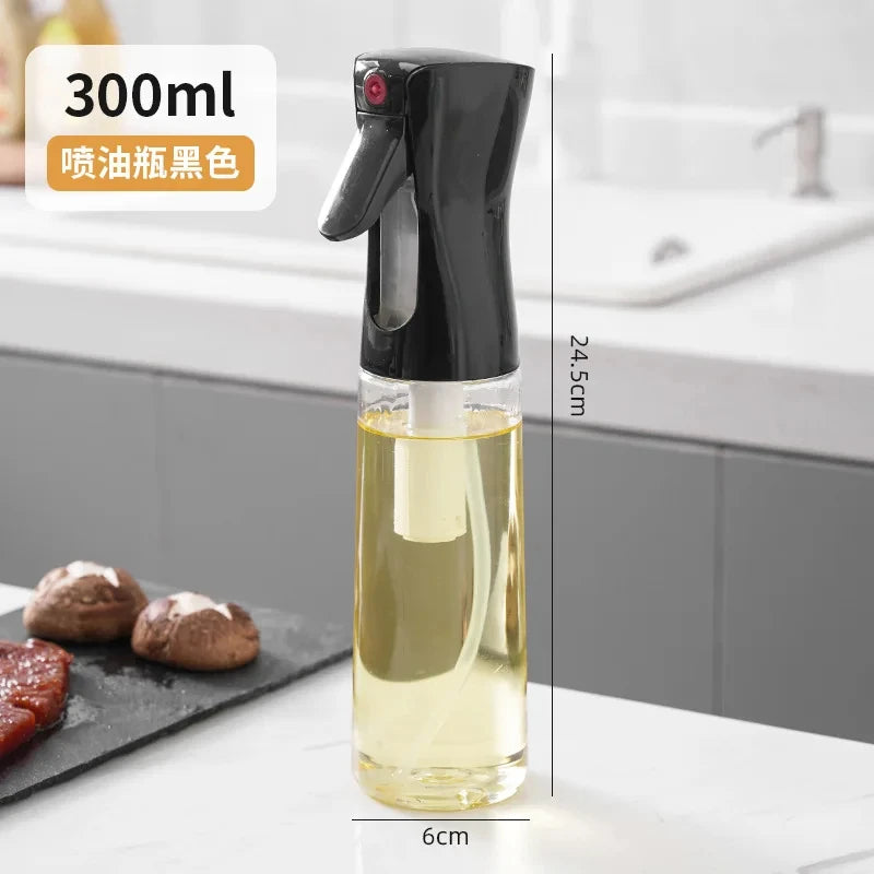 200/300/500ML Spray for Oil Spray Oil Sprayer Kitchen Nebulizer Dispenser BBQ Cooking Olive Diffuser Airfryer Olive Oil Sprayer