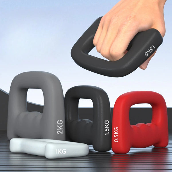 D Style Dumbbell 0.5~2kg 2 Pieces/Set dumbbells set weight movement home gym Training For Women Men Adult Child