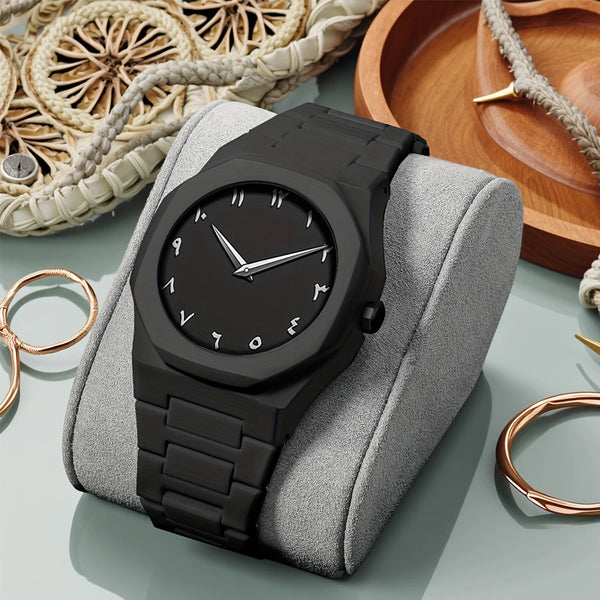 2025 New Modern Simple Creative Sports and Leisure Watch Creative Design Waterproof Quartz Movement Energy Watches Gift for Men