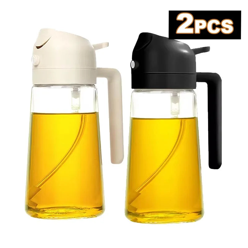 200/300/500ML Spray for Oil Spray Oil Sprayer Kitchen Nebulizer Dispenser BBQ Cooking Olive Diffuser Airfryer Olive Oil Sprayer