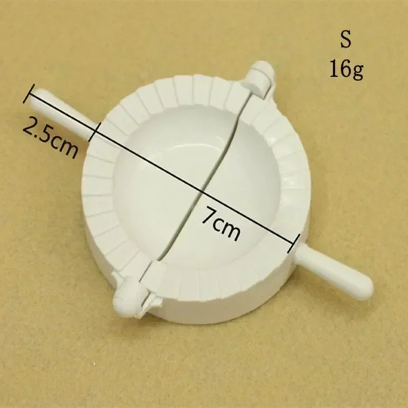 7cm/8cm/10cm Manual Dumpling Maker Plastic Mold Set Quick Dumpling Making Tool Kitchen Household Tools Dumpling Clip