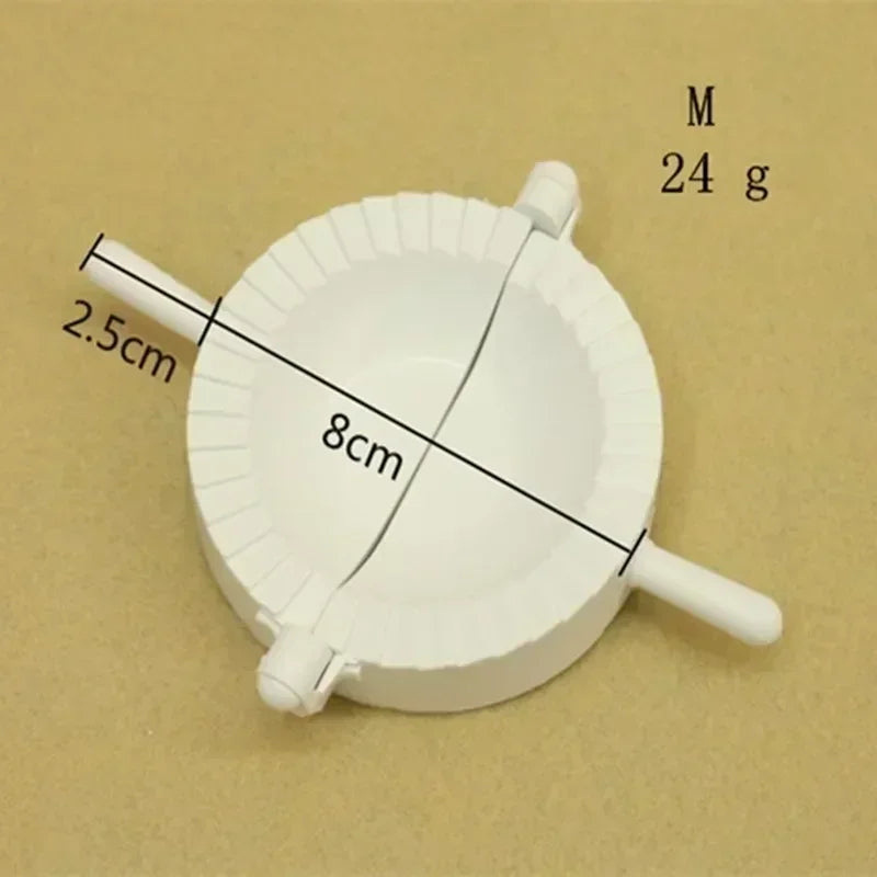 7cm/8cm/10cm Manual Dumpling Maker Plastic Mold Set Quick Dumpling Making Tool Kitchen Household Tools Dumpling Clip