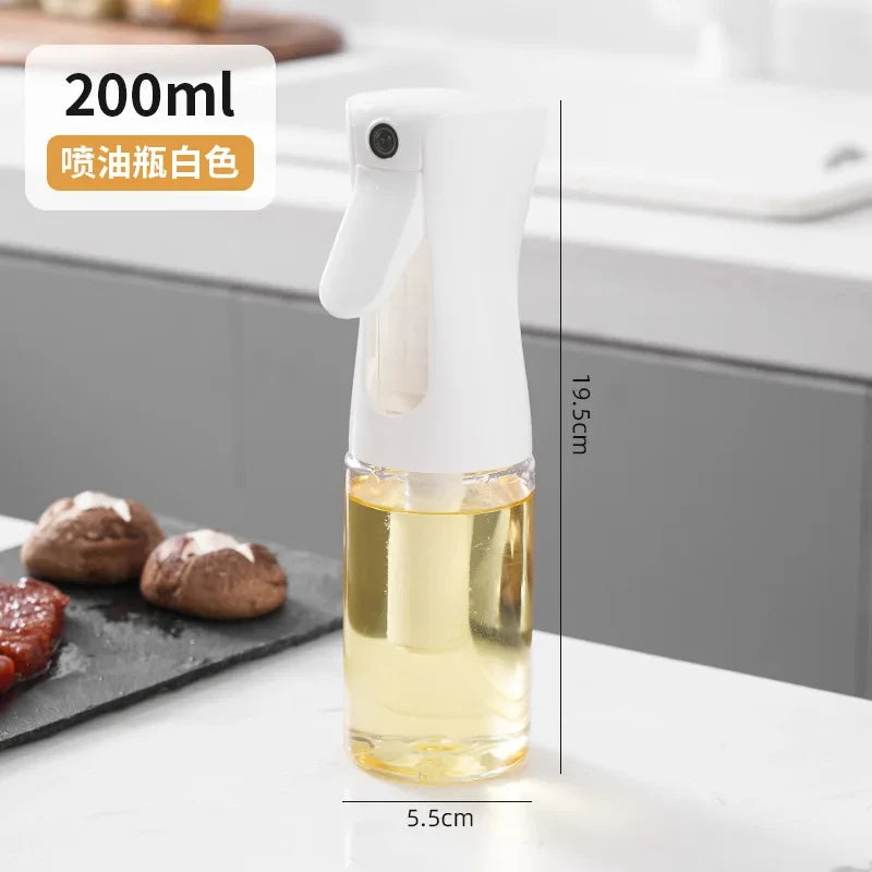 200/300/500ML Spray for Oil Spray Oil Sprayer Kitchen Nebulizer Dispenser BBQ Cooking Olive Diffuser Airfryer Olive Oil Sprayer