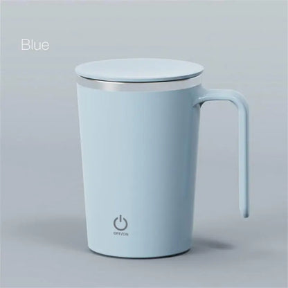 Automatic Stirring Cup Mug Water Coffee Tea Cup Electric Stirring Stainless Steel Rotating Magnetic Home Drinking Tools