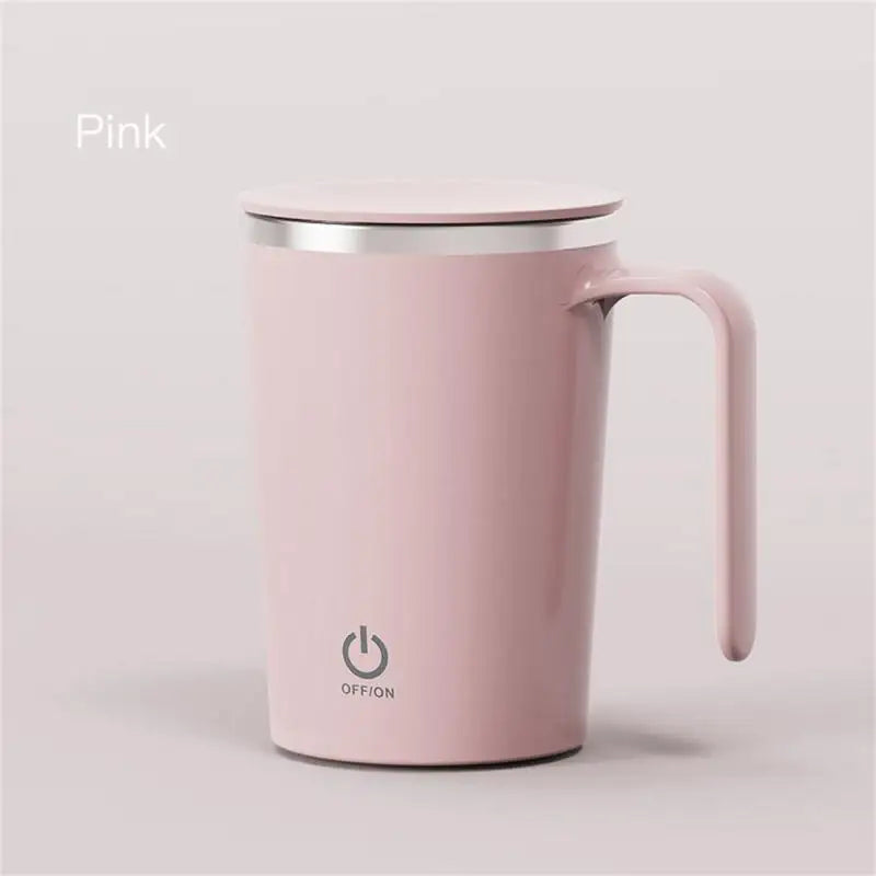 Automatic Stirring Cup Mug Water Coffee Tea Cup Electric Stirring Stainless Steel Rotating Magnetic Home Drinking Tools