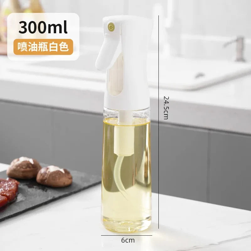 200/300/500ML Spray for Oil Spray Oil Sprayer Kitchen Nebulizer Dispenser BBQ Cooking Olive Diffuser Airfryer Olive Oil Sprayer