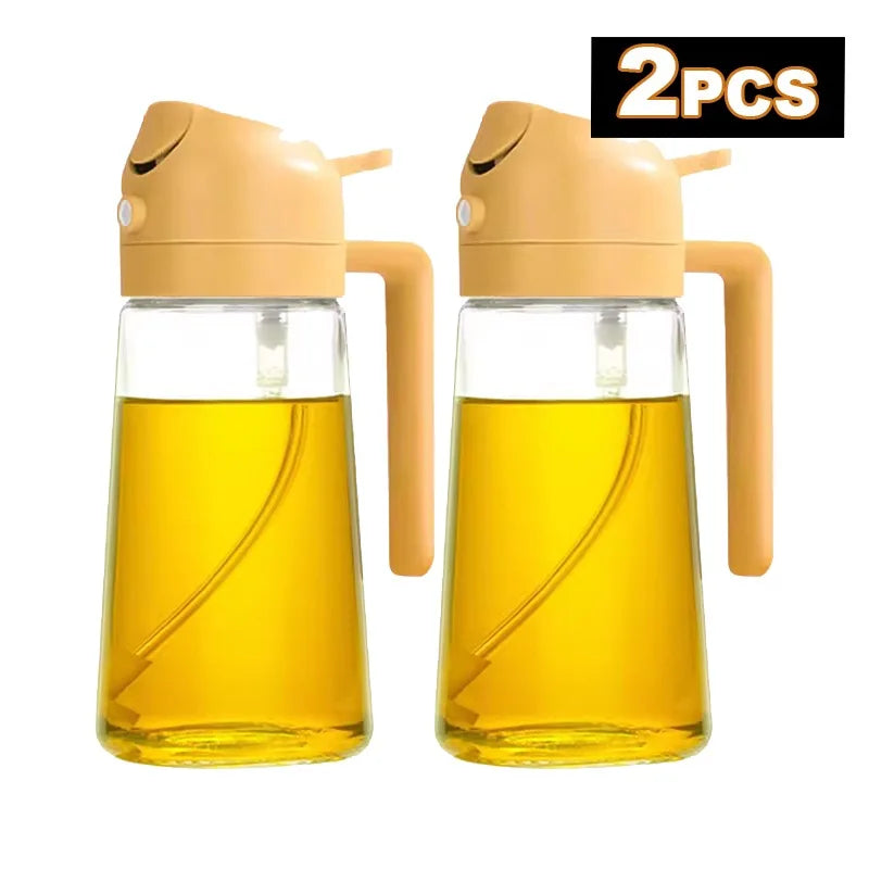 200/300/500ML Spray for Oil Spray Oil Sprayer Kitchen Nebulizer Dispenser BBQ Cooking Olive Diffuser Airfryer Olive Oil Sprayer