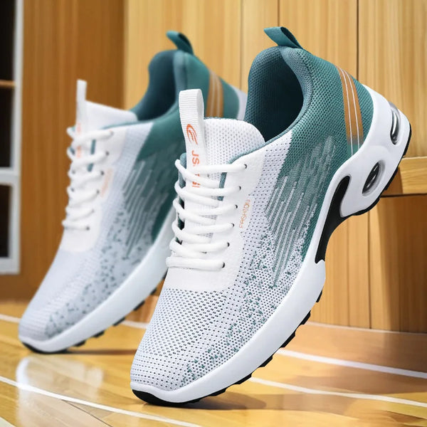 Men's sneakers Mens Breathable Knit Sneakers Soft Sole Comfort  Shoes for Sports 2025 Free shiping shoes