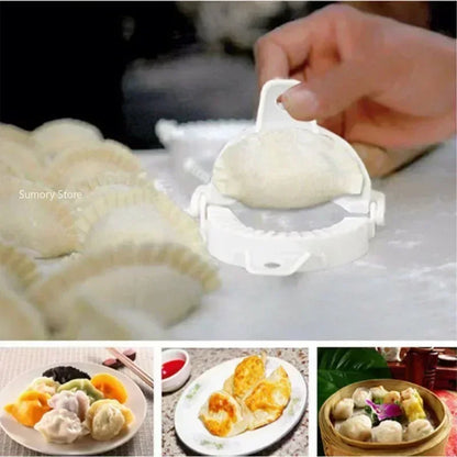 7cm/8cm/10cm Manual Dumpling Maker Plastic Mold Set Quick Dumpling Making Tool Kitchen Household Tools Dumpling Clip